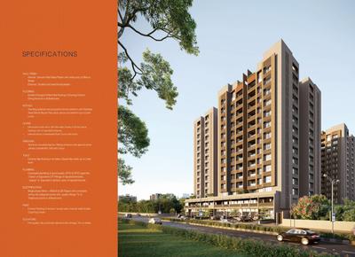 Image of 1800 Sq.ft 3 BHK Apartment / Flat for sale in Ansh Amanta, Manipur, Ahmedabad for Rs. 9550000