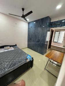 Bedroom Image of 1100 Sq.ft 2 BHK Builder Floor for rent in Financial District Hyderabad for Rs. 36000
