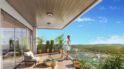 Balcony Image of 1000 Sq.ft 2 BHK Apartment / Flat for sale in Sheth 72 West, Andheri West Mumbai for Rs. 32500000