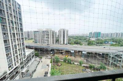 Balcony Image of 845 Sq.ft 2 BHK Apartment / Flat for sale in Sun Rising Homes, Gota Ahmedabad for Rs. 5200000