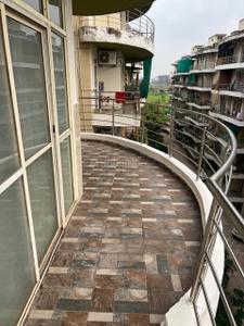 Balcony Image of 1000 Sq.ft 3 BHK Independent House for rent in Kachana Raipur for Rs. 25000