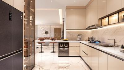 Kitchen Image of 1580 Sq.ft 3 BHK Duplex for sale in Meridian, Balewadi Pune for Rs. 19300000