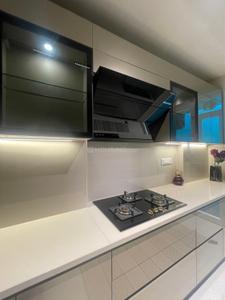 Kitchen Image of 1650 Sq.ft 3 BHK Apartment / Flat for sale in Krishna Atlantis Grand, Bhabat Zirakpur for Rs. 14000000