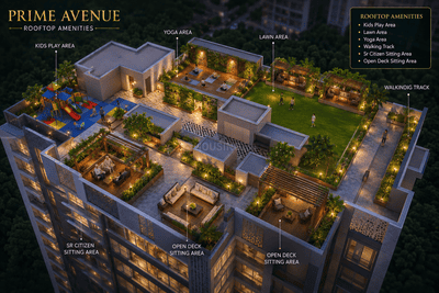 Image of 1690 Sq.ft 3 BHK Apartment / Flat for sale in Devraj Prime Avenue, Ulwe, Navi Mumbai for Rs. 16100000
