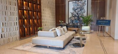 Hall Image of 2045 Sq.ft 3 BHK Apartment / Flat for rent in Godrej Woods, Sector 43 Noida for Rs. 82000