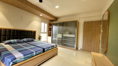 Bedroom Image of 1800 Sq.ft 3 BHK Apartment / Flat for rent in Fatehgunj Vadodara for Rs. 18000