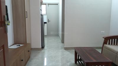 Living Room Image of 650 Sq.ft 1 BHK Builder Floor for rent in Doddanekundi Bengaluru for Rs. 30000