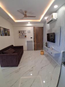 Hall Image of 650 Sq.ft 1 BHK Apartment / Flat for rent in Eternal Manhattan Riviera, Sitapura Jaipur for Rs. 21000