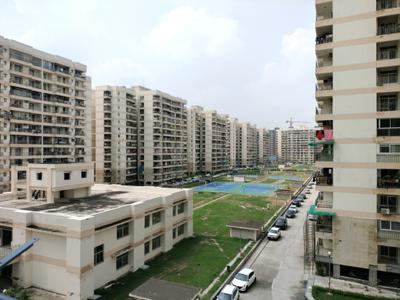 Living Room Image of 550 Sq.ft 1 BHK Apartment / Flat for rent in Vikram Golf View Condos, Sector 19 Dwarka New Delhi for Rs. 30000