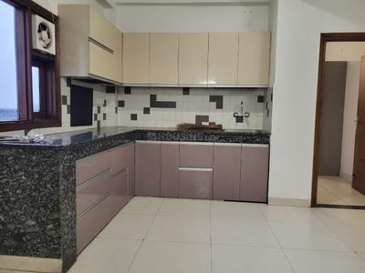 Kitchen Image of 1000 Sq.ft 2 BHK Builder Floor for rent in Chhattarpur New Delhi for Rs. 22300