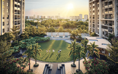 Image of 1124 Sq.ft 2 BHK Apartment / Flat for sale in Intofinity Kohinoor Anantara, Pimpri, Pune for Rs. 8600000