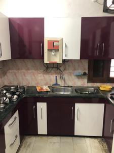 Kitchen Image of 1800 Sq.ft 3 BHK Apartment / Flat for rent in Husainganj Lucknow for Rs. 38000
