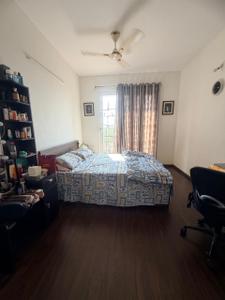 Bedroom Image of 1100 Sq.ft 2 BHK Apartment / Flat for rent in Doshi Risington 2, Karapakkam Chennai for Rs. 45000