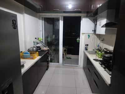 Kitchen Image of 1285 Sq.ft 3 BHK Apartment / Flat for sale in Trendz Whispering Woods, Deepanagar Mysore for Rs. 8000000