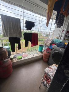 Balcony Image of 674 Sq.ft 1 BHK Apartment / Flat for sale in Balaji Vishwa Phase II, Narhe Pune for Rs. 4500000