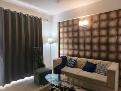 Living Room Image of 795 Sq.ft 1 BHK Apartment / Flat for rent in Eminence Kimberly Suits, Sector 112 Gurgaon for Rs. 40000