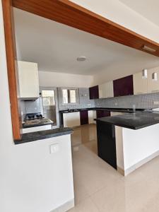 Kitchen Image of 1800 Sq.ft 3 BHK Apartment / Flat for sale in Adarsh Palm Retreat Tower 1, Bellandur Bengaluru for Rs. 29500000
