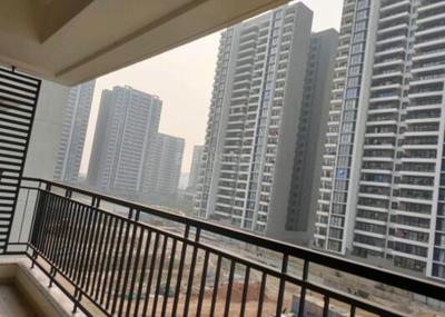 Balcony Image of 2071 Sq.ft 3 BHK Apartment / Flat for rent in Sobha City, Sector 108 Gurgaon for Rs. 80000