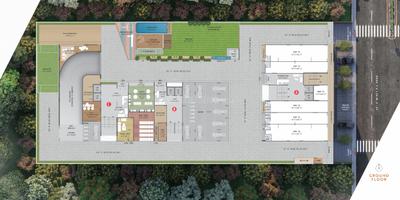 Image of 1945 Sq.ft 3 BHK Apartment / Flat for sale in Elenza Arista, Bopal, Ahmedabad for Rs. 8300000
