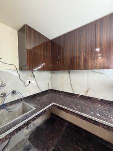 Kitchen Image of 600 Sq.ft 1 BHK Builder Floor for rent in Hari Nagar New Delhi for Rs. 16500