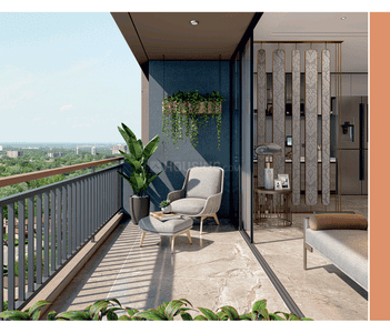 Image of 1300 Sq.ft 2 BHK Apartment / Flat for sale in Adajan, Surat for Rs. 5451000
