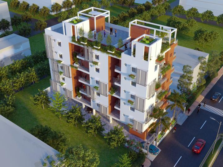 1249 Sqft 2 BHK Flat for sale in Scintilla Rise Bandlaguda Jagir