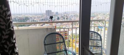 Balcony Image of 1200 Sq.ft 2 BHK Apartment / Flat for rent in Vaishnavi Gardenia, T Dasarahalli Bengaluru for Rs. 48000