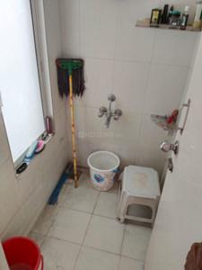 Bathroom Image of 600 Sq.ft 1 BHK Apartment / Flat for rent in Godrej Garden City, Gota Ahmedabad for Rs. 21000