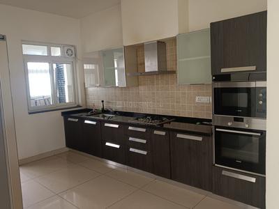 Kitchen Image of 4210 Sq.ft 4 BHK Apartment / Flat for rent in Brigade Caladium, Byatarayanapura Bengaluru for Rs. 180000