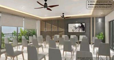 Hall Image of 1206 Sq.ft 2 BHK Apartment / Flat for sale in Thrikkakara North Kochi for Rs. 12500000