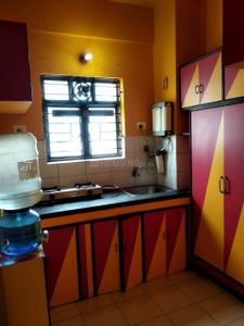 Kitchen Image of 780 Sq.ft 2 BHK Apartment / Flat for rent in New Town Kolkata for Rs. 18000