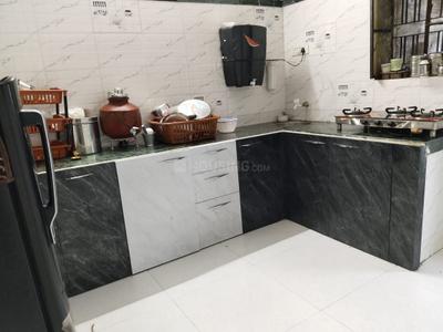 Kitchen Image of 517 Sq.ft 2 BHK Apartment / Flat for rent in Ghodasar Ahmedabad for Rs. 8000