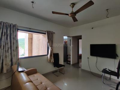 Hall Image of 600 Sq.ft 1 BHK Apartment / Flat for rent in Haware Citi, Kasarvadavali Thane for Rs. 21000