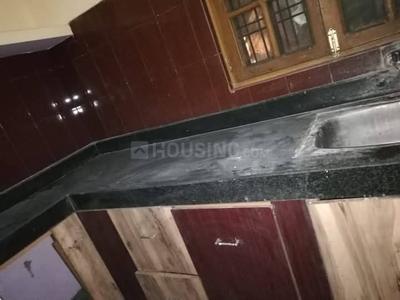 Kitchen Image of 1500 Sq.ft 1 BHK Builder Floor for rent in  Ravindra Vihar, Indira Nagar Lucknow for Rs. 15000