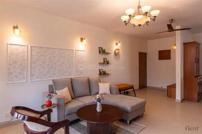 Hall Image of 1750 Sq.ft 3 BHK Apartment / Flat for rent in Sarjapur Bengaluru for Rs. 96000