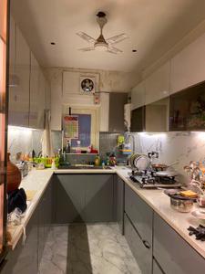 Kitchen Image of 1500 Sq.ft 3 BHK Builder Floor for rent in Janakpuri New Delhi for Rs. 45000