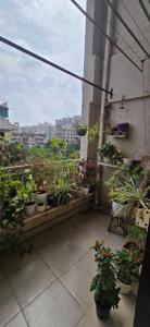 Balcony Image of 750 Sq.ft 1.5 BHK Apartment / Flat for rent in Alliance Nisarg, Wakad Pune for Rs. 30000