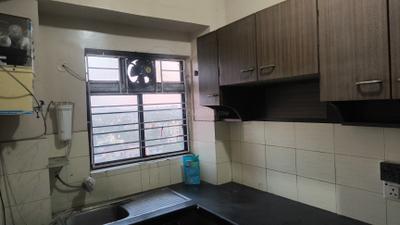Kitchen Image of 800 Sq.ft 2 BHK Apartment / Flat for rent in Diamond City West, Sarsuna Kolkata for Rs. 22000