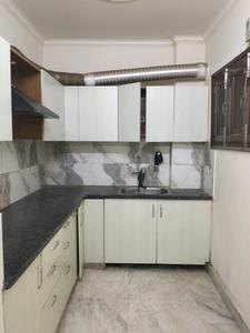 Kitchen Image of 1000 Sq.ft 2 BHK Builder Floor for rent in Ramesh Nagar New Delhi for Rs. 30000