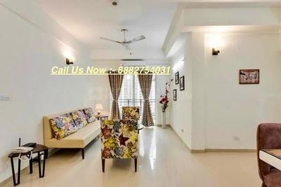 Hall Image of 1753 Sq.ft 3 BHK Apartment / Flat for rent in DLF Capital Greens Phase 1 And 2, Karampura New Delhi for Rs. 55000