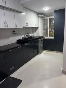 Kitchen Image of 1800 Sq.ft 2.5 BHK Apartment / Flat for rent in Puravankara Purva Park, Cox Town Bengaluru for Rs. 70000