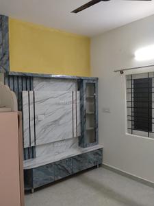 Living Room Image of 700 Sq.ft 1 BHK Independent House for rent in Yelahanka New Town Bengaluru for Rs. 12000
