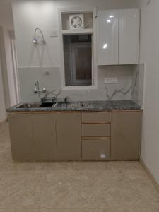 Kitchen Image of 450 Sq.ft 1 BHK Independent House for rent in Saket New Delhi for Rs. 13000