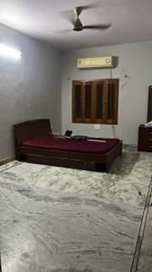 Bedroom Image of 1200 Sq.ft 1 BHK Builder Floor for rent in Hiran Magri Udaipur for Rs. 9000