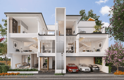 Image of 2200 Sq.ft 3 BHK Villa for sale in Provident Deansgate Phase 1, Yelahanka, Bengaluru for Rs. 23500000
