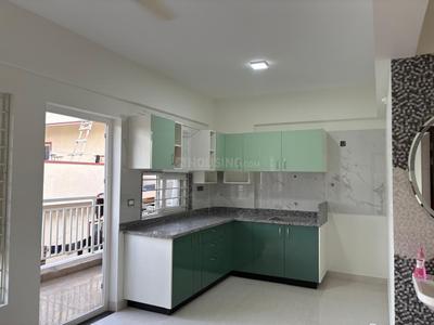Kitchen Image of 1024 Sq.ft 2 BHK Apartment / Flat for rent in Sai Raghavendras Tiara, Whitefield Bengaluru for Rs. 55000