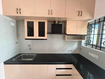 Kitchen Image of 700 Sq.ft 1 BHK Independent House for rent in HSR Layout Bengaluru for Rs. 32000