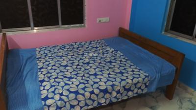 Bedroom Image of 400 Sq.ft 1 BHK Independent House for rent in Teghoria Kolkata for Rs. 10000