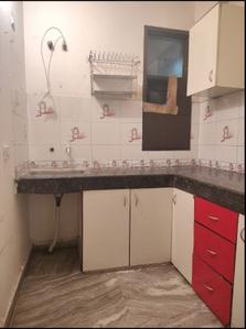 Kitchen Image of 844 Sq.ft 2 BHK Builder Floor for sale in Rajpur New Delhi for Rs. 4500000