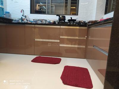 Kitchen Image of 1040 Sq.ft 2 BHK Apartment / Flat for rent in Aakash Prabhukrupa Heights, Rane Nagar Nashik for Rs. 16000